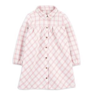Carter's Child of Mine Toddler Girls Flannel Dress with Long Sleeves 4T